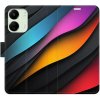 Pouzdro a kryt na mobilní telefon Xiaomi iSaprio Flip Color Waves pro Xiaomi Redmi 13C n24cw-FLP2-Rm13C