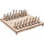 WOODEN CITY 3D puzzle hra Šachy a Dáma 2v1 – Sleviste.cz