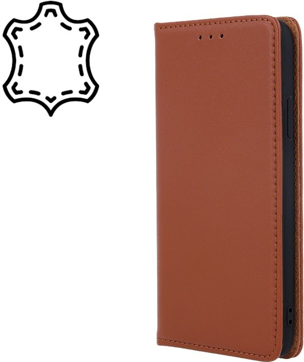 Pouzdro BOOK Special Samsung A525 Galaxy A52 LTE, A526 A52 5G, A528 A52s pravá kůže hnědé