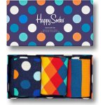 Happy Socks 3-Pack Classic Multi-color Socks Gift set – Hledejceny.cz