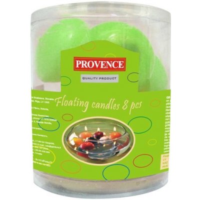 Provence plovoucí světle zelená 4,3 x 2,8 cm 8 ks – Hledejceny.cz