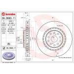 Brzdový kotouč BREMBO 09.D693.11