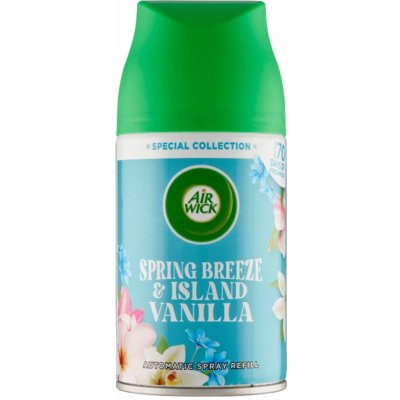 Air Wick Freshmatic Spring Breeze & Island Vanilla osvěžovač vzduchu náhradní náplň 250 ml – Zboží Mobilmania