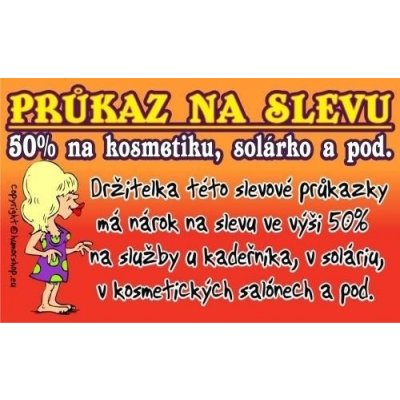 Průkaz Průkaz na slevu pro ženský – Hledejceny.cz