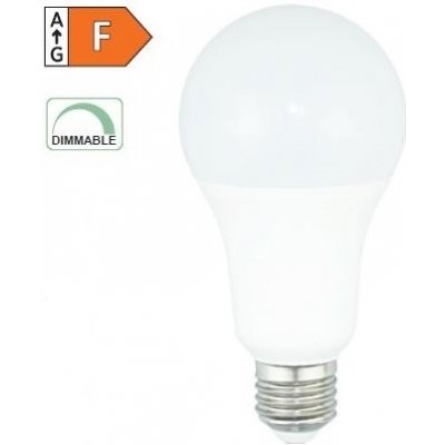 Diolamp SMD LED žárovka A65 15W/230V/E27/4000K/1350Lm/200°/Dim – Hledejceny.cz