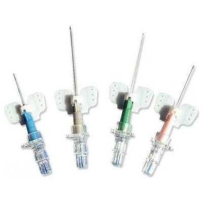 IV KD-FIX MONO Kanyla s křídly bez portu 22 G modrá 0,9x25 mm 50 ks – Hledejceny.cz