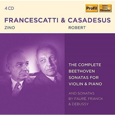 Zino Francescatti/Robert Casadesus - The Complete Beethoven... CD – Hledejceny.cz