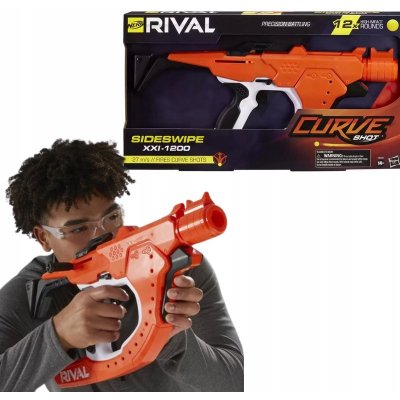 Nerf Rival Blaster Curve Shot Sideswipe XXI-1200 – Hledejceny.cz