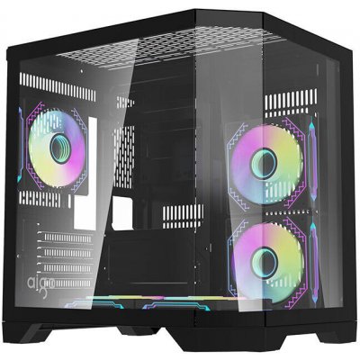 darkFlash FT350 + 5 aRGB fans black – Zboží Živě