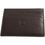 Kubát Kožené ručně vyrobené pouzdro na karty černá 760112 – Zboží Živě