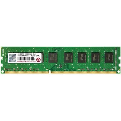 DIMM DDR3 4GB 1333MHz TRANSCEND TSRam™, 256Mx8 CL9, retail, TS512MLK64V3N