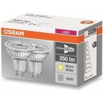 Osram sada 2x LED žárovka GU10, PAR16, 4,3W, 350lm, 2700K, teplá bílá – Hledejceny.cz