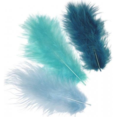 Knorr Peříčka (15ks) tyrkysový mix 4g Marabu – Hledejceny.cz