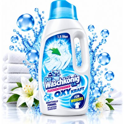 Waschkönig Oxy Kraft Weis gelové bělidlo a odstraňovač skvrn 1,5 l – Hledejceny.cz