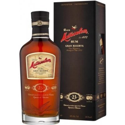 RUM MATUSALEM GRAN RESERVA 23y 40% 0,7 l (karton)