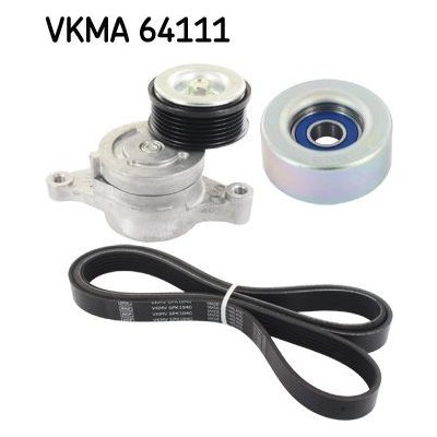 Sada žebrovaných klínových řemenů SKF VKMA 64111 – Zboží Mobilmania