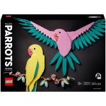 LEGO® Art 31211 Kolekce zvířat papouška ary – Hledejceny.cz