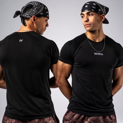 Nebbia Power Him Seamless Short-Sleeve Top 900 Black – Sleviste.cz
