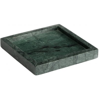 Kave Home Zelený mramorový tác Serela 18 x 18 cm – Zboží Dáma
