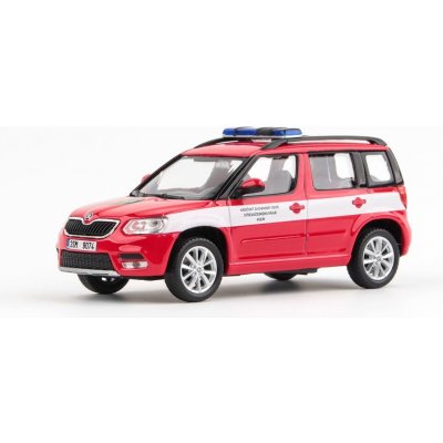 Abrex škoda YETI facelift 2013 Hasičský Záchranný Sbor Středočeského kraje Kolín 1:43 – Zboží Mobilmania