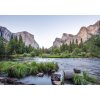 Tapety Postershop Fototapeta vliesová: Yosemite Valley, rozměry 416x254 cm