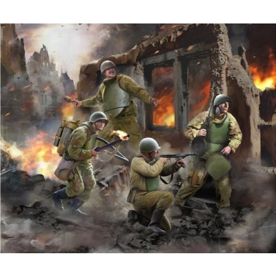 Zvezda Wargames Soviet Assault Group 6271 1:72 – Zboží Dáma