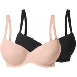 esmara podprsenka 2 kusy černá/béžová – Sleviste.cz