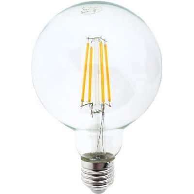 Trixline Žárovka Filament E27 8W bílá teplá G95 – Hledejceny.cz