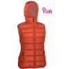 Dámská vesta Warmpeace Yuba lady dámská péřová vesta orange/fuego orange