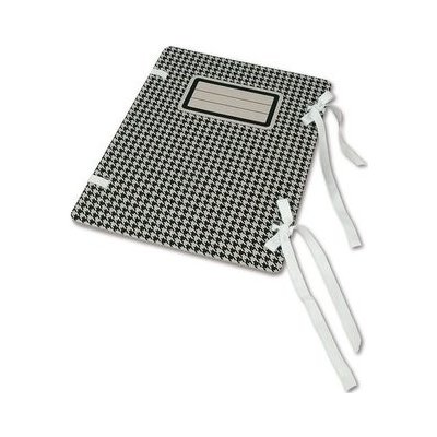 Desky spisové EMBA s tkanicemi - kohoutí stopa černá – Zboží Živě