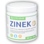 Nutri House Zinek 25mg 500 tablet – Hledejceny.cz