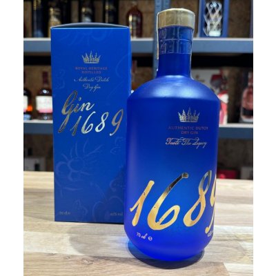 1689 Authentic Dutch Dry Gin 42% 0,7 l (holá láhev) – Zbozi.Blesk.cz