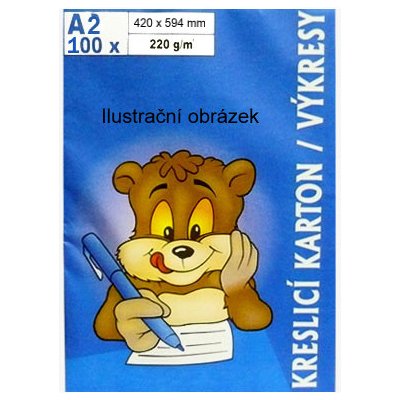 Kreslicí karton A2 220 g 100 ks – Hledejceny.cz