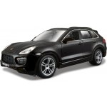 Bburago Plus Porsche Cayenne Turbo černá 1:24 – Zboží Mobilmania