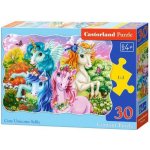 Castorland Jednorožci 30 dílků – Hledejceny.cz