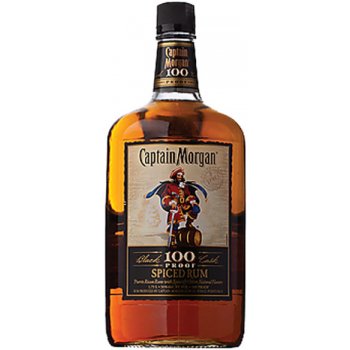 Captain Morgan Spiced Rum 100 Proof 50% 1,75 l (holá láhev)