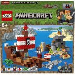 LEGO® Minecraft® 21152 Dobrodružství pirátské lodi – Sleviste.cz