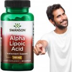 Swanson ALA Kyselina Alfa-lipoová 600 mg 60 kapslí – Hledejceny.cz