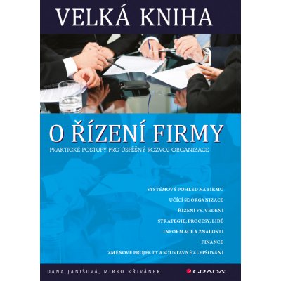 Velká kniha o řízení firmy - Janišová Dana, Křivánek Mirko – Zboží Mobilmania