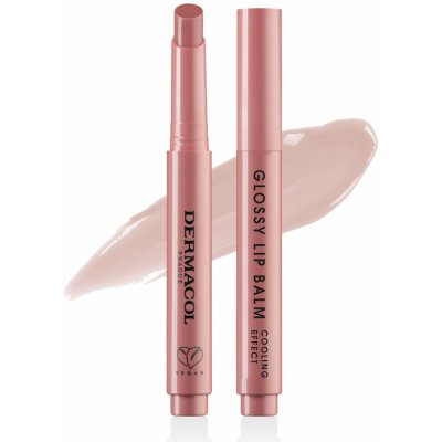Dermacol Balzám na rty Glossy Lip Balm 01 Vanilla 2,2 g – Zboží Dáma