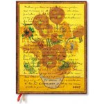 Van Gogh, Sunflowers Ultra Vertical Hardcover 12-Month Weekly Planner, 160pg, 100gsm by Paperblanks Embellished Manuscripts Collection 2027 – Hledejceny.cz
