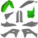 Acerbis Sada plastů pro KAWASAKI KXF450 24-26 KXF250 25-26 zelená/šedá zelená/šedá