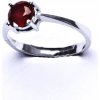 Prsteny Čištín Stříbrný prsten,přírodní rubín T 1250