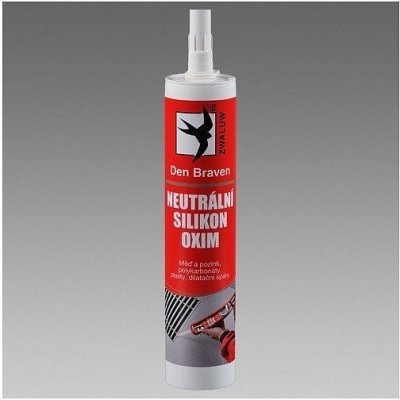 Den Braven Oxim Neutrální silikon 280ml hnědý – HobbyKompas.cz