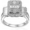 Prsteny iZlato Forever Briliantový prsten z bílého zlata IZBR1035A