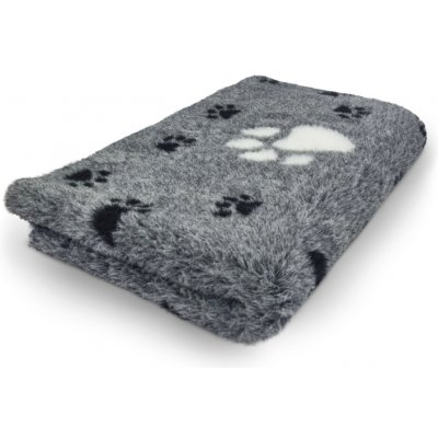 VetBed antracit s bílou tlapkou – Zboží Dáma