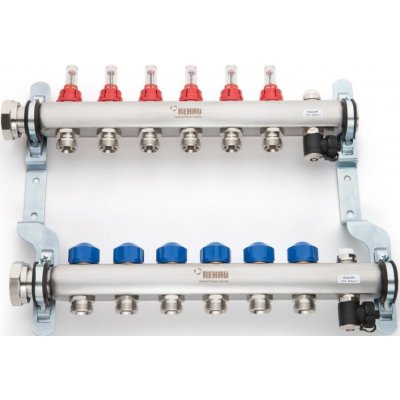 Rehau HKV-D 13 topných okruhů s průtokoměry 13802301102 – Sleviste.cz