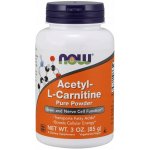 NOW Foods Acetyl-L-Carnitine, Pure Powder 85g – Sleviste.cz