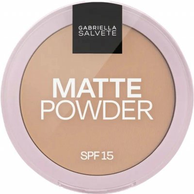 Gabriella Salvete Matte Matující pudr s hydratačním účinkem 3 SPF15 8 g – Hledejceny.cz