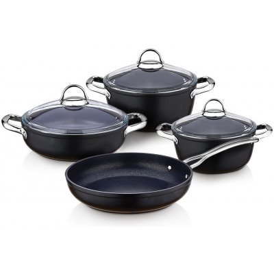 4Home sada nádobí s nepřilnavým povrchem 7 ks – Hledejceny.cz